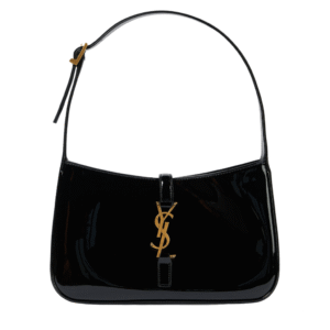 SAINT LAURENT Le 5 à 7 patent leather shoulder bag